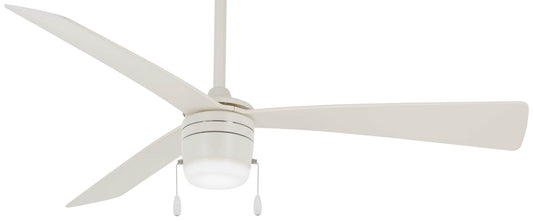  Vital 44"Ceiling Fan by Minka Aire in Flat White Finish (F676L-WHF)