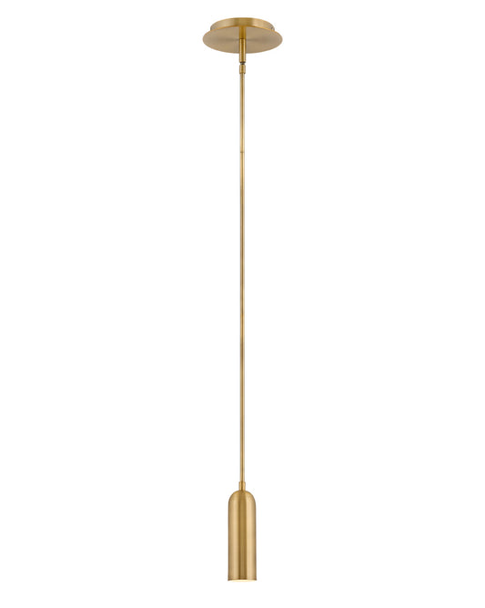Dax LED Pendant by Hinkley in Heritage Brass Finish (32377HB)
