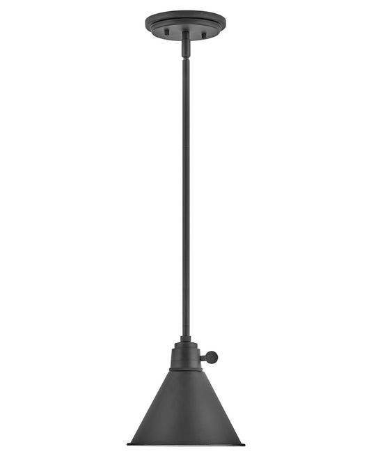 Arti LED Pendant by Hinkley in Black Finish (3697BK)