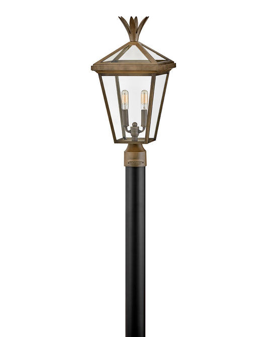 Palma LED Post Top or Pier Mount Lantern by Hinkley in Burnished Bronze Finish (26091BU)