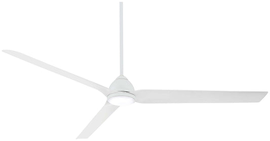  Java Xtreme 84 84"Ceiling Fan by Minka Aire in White Finish (F754L-WHF)