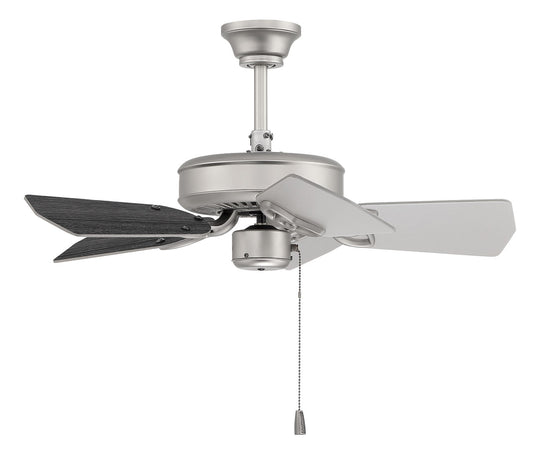  Piccolo 30"Ceiling Fan by Craftmade in Brushed Satin Nickel Finish (PI30BN5)