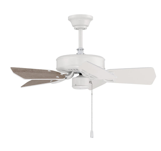  Piccolo 30"Ceiling Fan by Craftmade in White Finish (PI30W5)