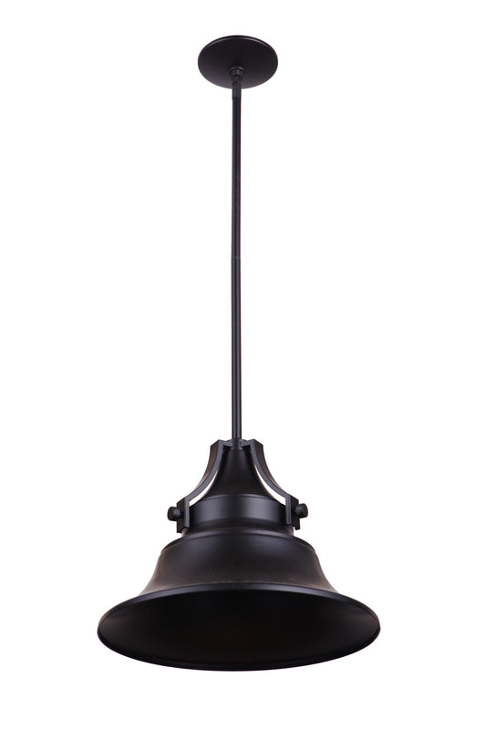 Union One Light Pendant by Craftmade in Midnight Finish (Z4401-MN)