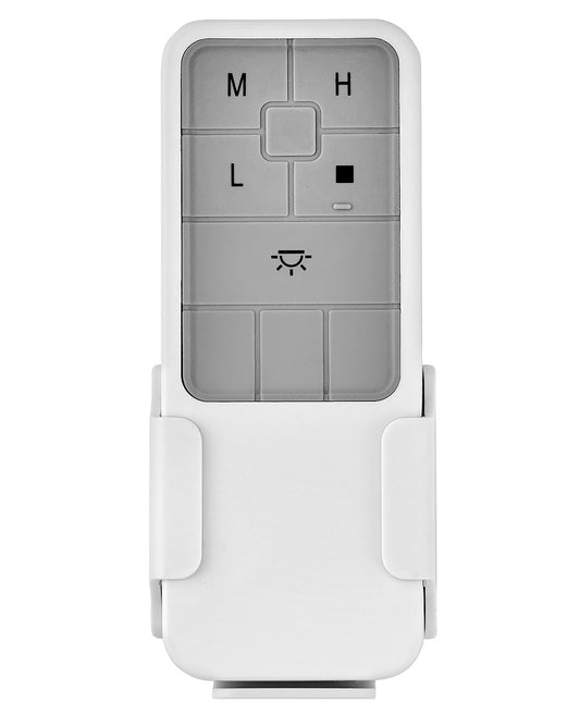 Remote Ctl Univeral 3 Speed Universal Remote Control by Hinkley in White Finish (980045FWH)