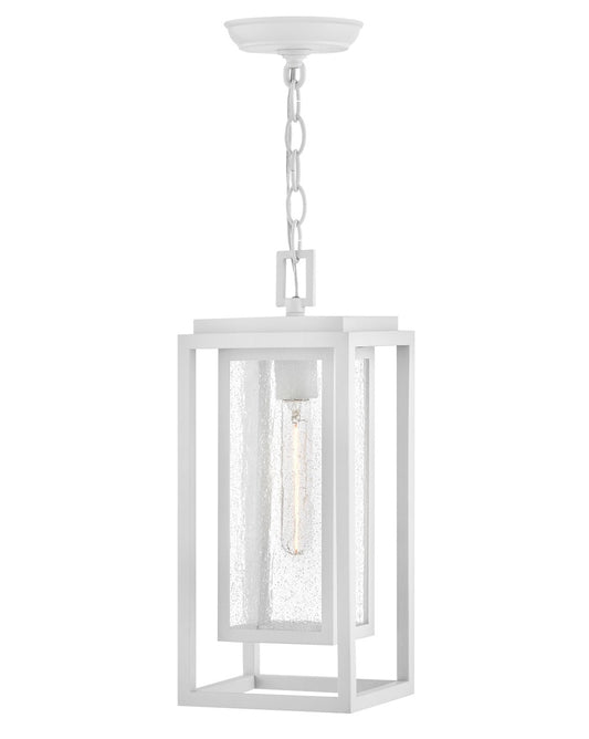 Republic LED Hanging Lantern by Hinkley in Textured White Finish (1002TW)