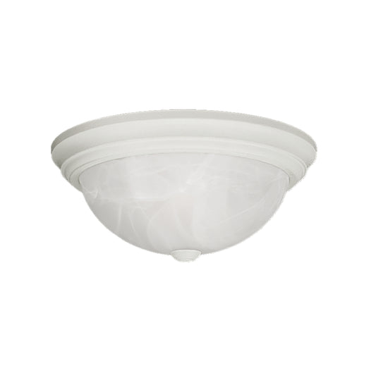 Two Light Flushmount by Millennium in Textured White Finish (561-WH)