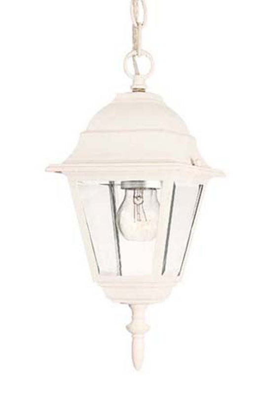 Builders` Choice One Light Hanging Lantern by Acclaim Lighting in Textured White Finish (4006TW)