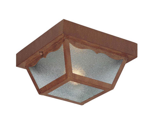 Builders` Choice One Light Ceiling Mount by Acclaim Lighting in Burled Walnut Finish (4901BW)
