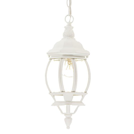 Chateau One Light Hanging Lantern by Acclaim Lighting in Textured White Finish (5056TW)
