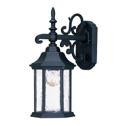 Madison One Light Wall Sconce by Acclaim Lighting in Matte Black Finish (5184BK/SD)