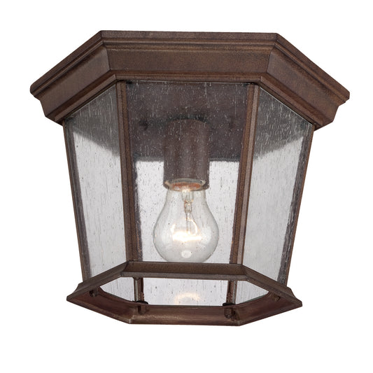 Dover One Light Ceiling Mount by Acclaim Lighting in Burled Walnut Finish (5275BW)