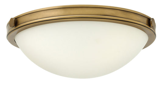 Maxwell LED Flush Mount by Hinkley in Heritage Brass Finish (3782HB)