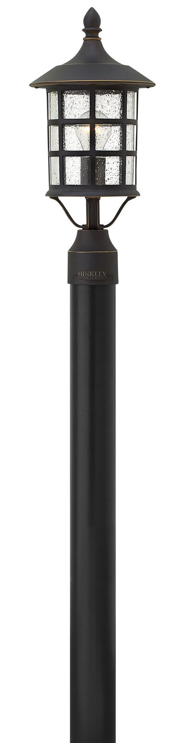 Freeport LED Post Top/ Pier Mount by Hinkley in Oil Rubbed Bronze Finish (1807OZ)