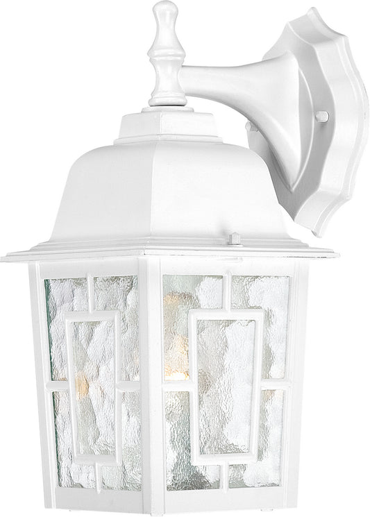 Banyan One Light Wall Lantern by Nuvo Lighting in White Finish (60-3484)