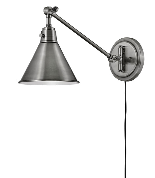 Arti LED Wall Sconce by Hinkley in Polished Antique Nickel Finish (3690PL)