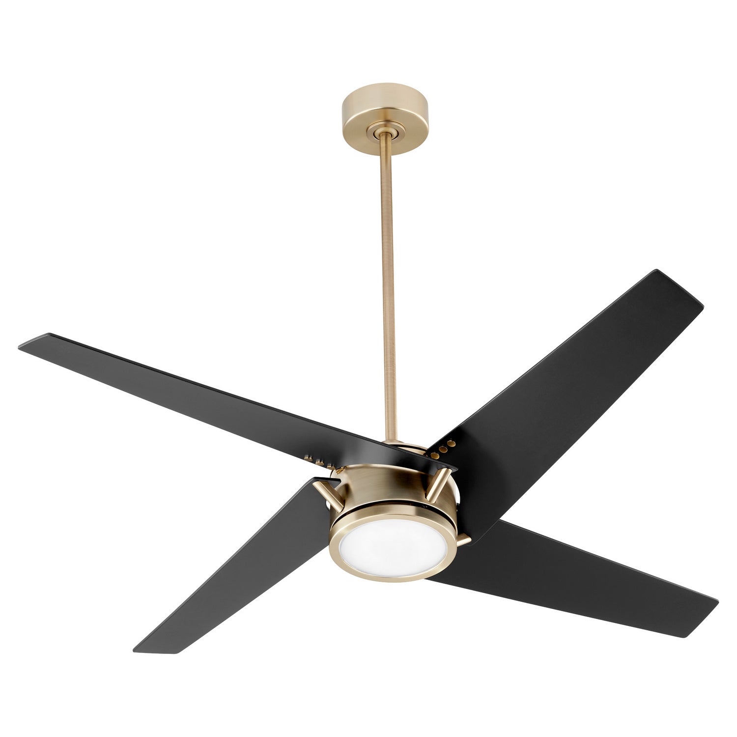  Axis 54"Ceiling Fan by Quorum in Aged Brass Finish (26544-80)