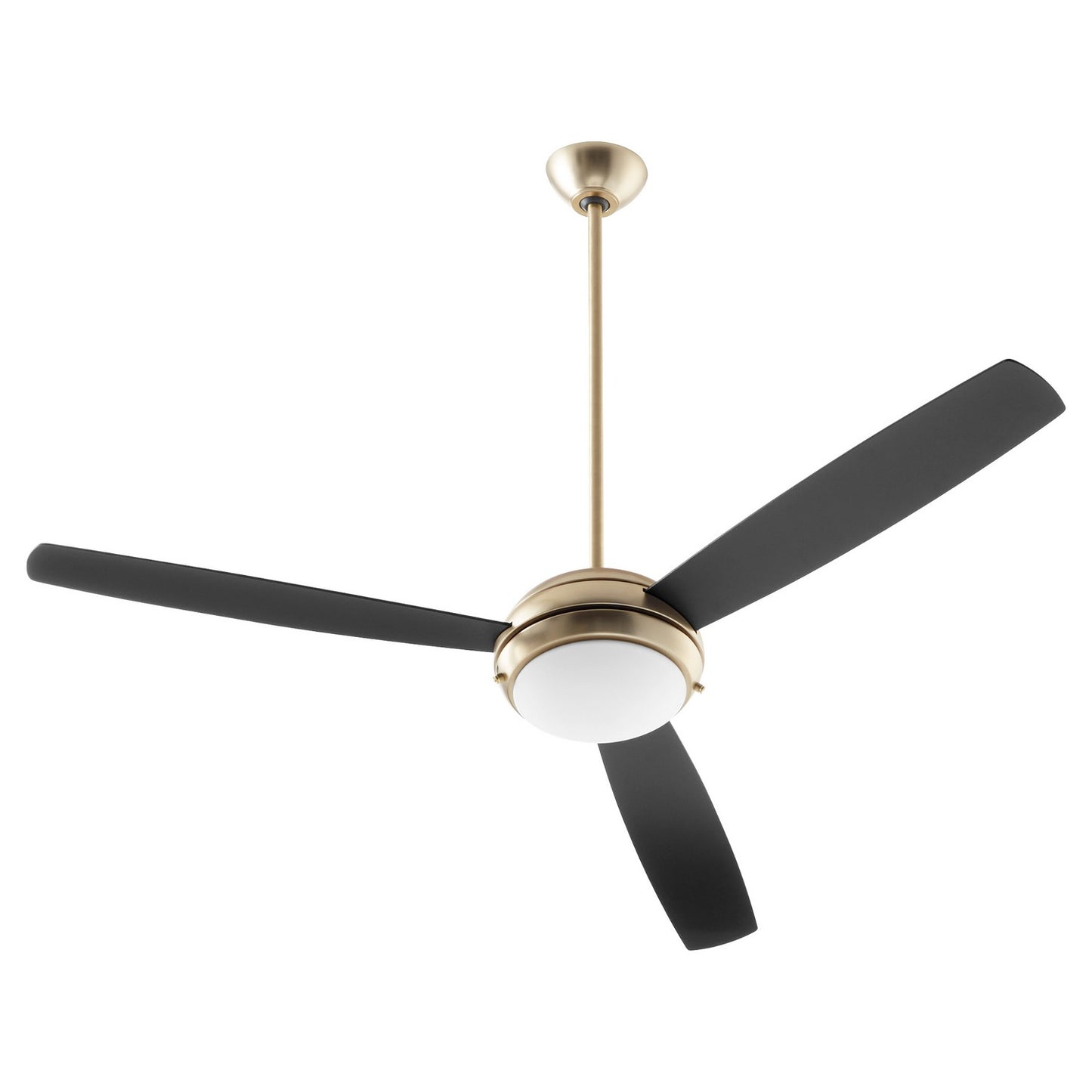  Expo 60" Ceiling Fan by Quorum in Aged Brass Finish (20603-80)