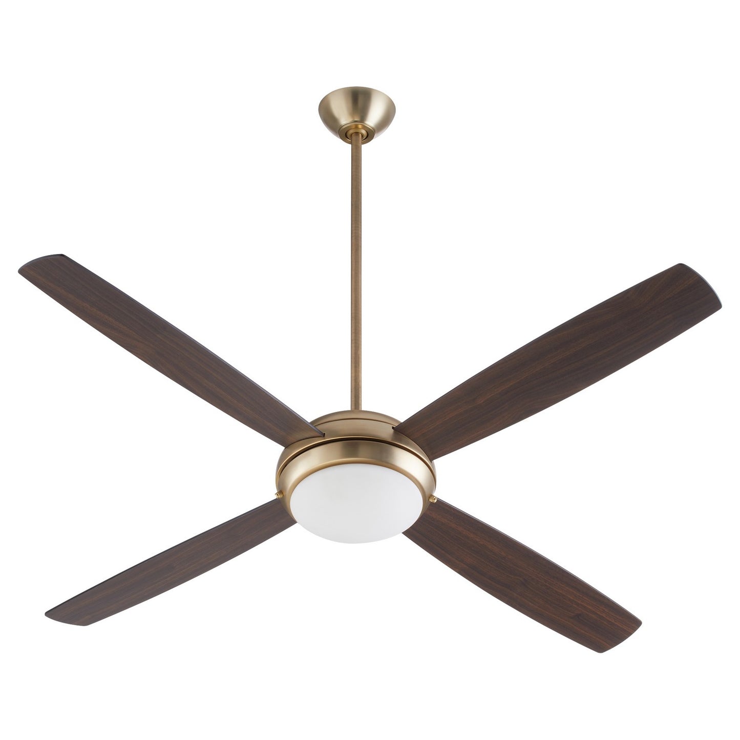  Expo 60" Ceiling Fan by Quorum in Aged Brass Finish (20604-80)