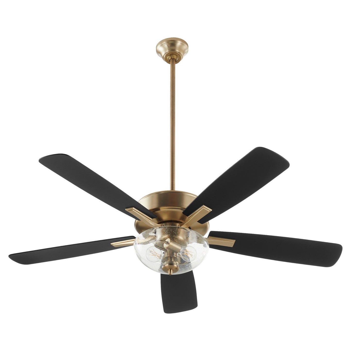  Ovation 52"Ceiling Fan by Quorum in Aged Brass Finish (4525-2280)