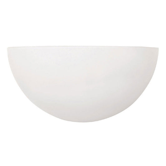 Crescent One Light Wall Sconce by Capital Lighting in Matte White Finish (1680MW)