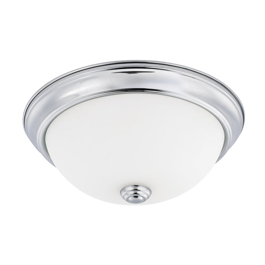 Bates Two Light Flush Mount by Capital Lighting in Chrome Finish (214721CH)